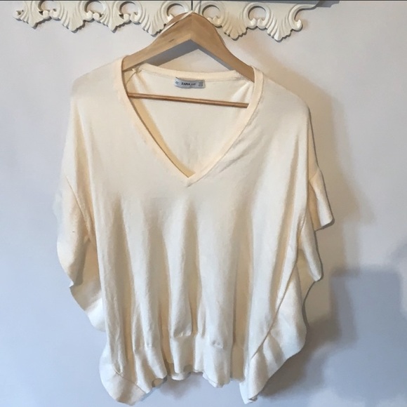 SOLD - Zara Batwing Sweater - Picture 1 of 3
